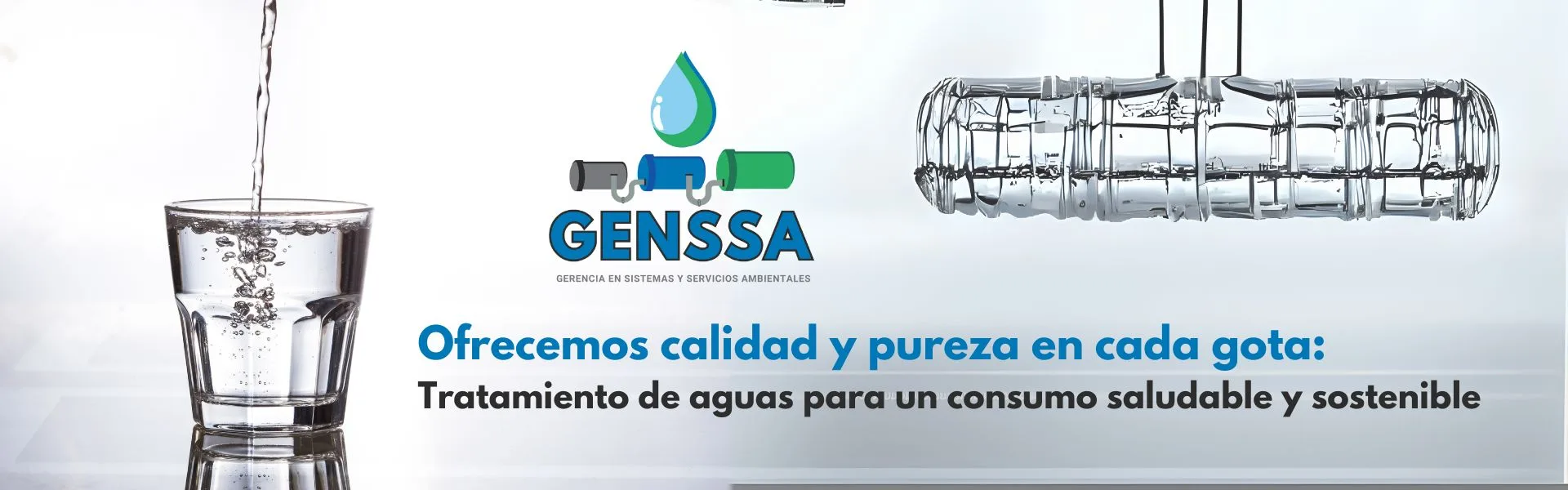 Aguas para consumo saludable GENSSA instala plantas de tratamiento de agua en Colombia asegurando calidad y pureza en cada gota.
