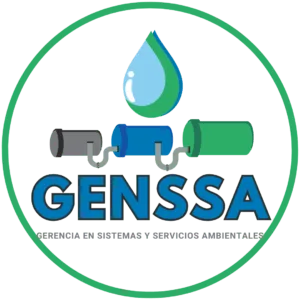 Logo de GENSSA SAS: Especialistas en tratamiento de aguas y soluciones ambientales sostenibles