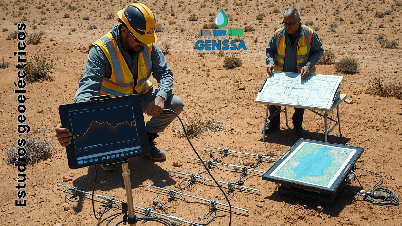 Exploración hidrogeológica con estudios geoelectricos en campo