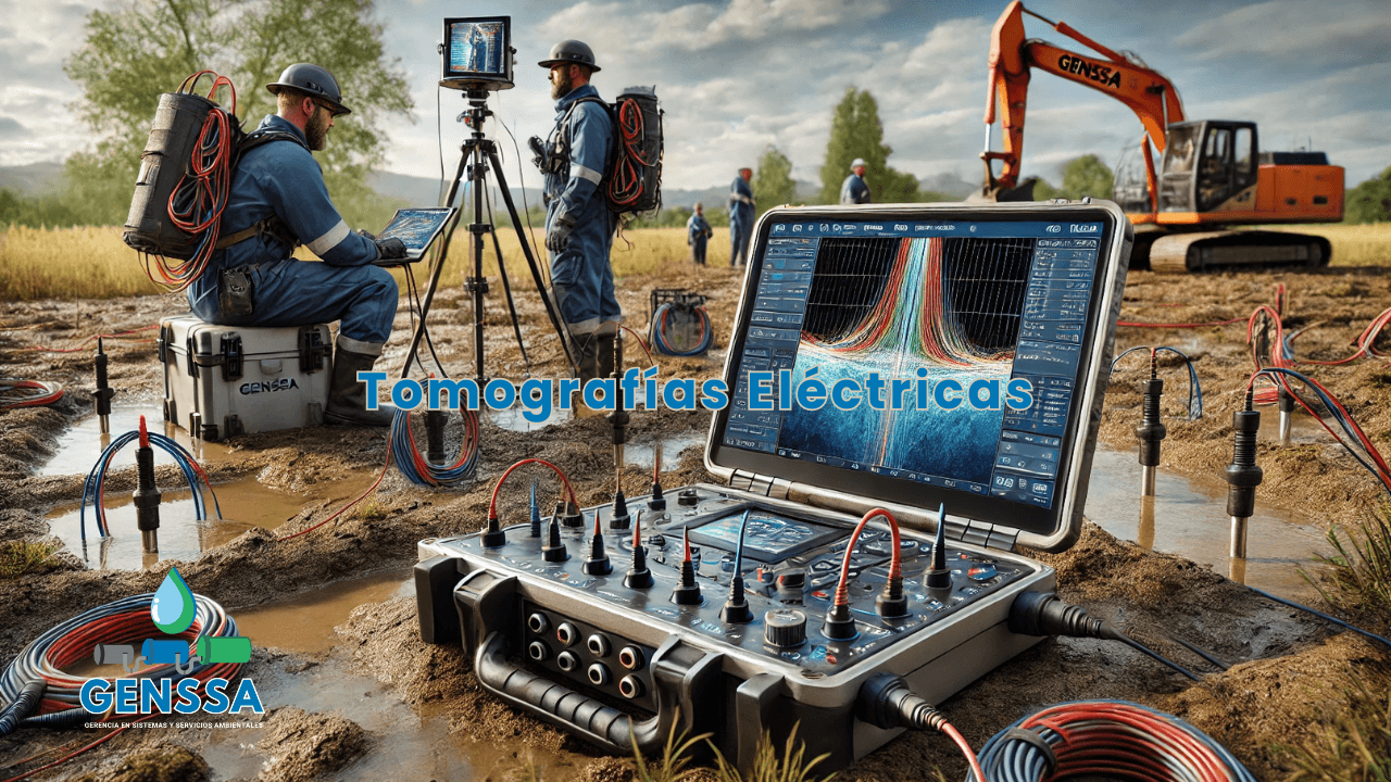 Tomografías eléctricas en campo para exploración de pozos subterráneos