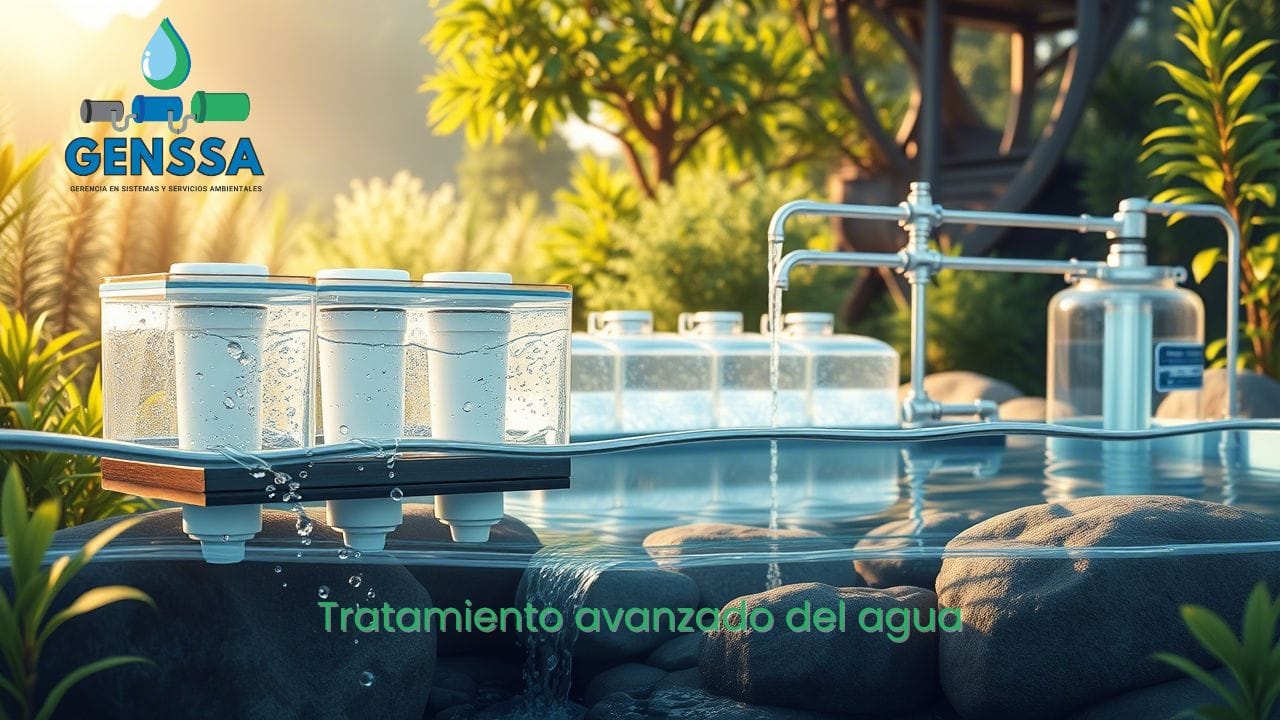 Planta de microfiltración de agua potable en un entorno sostenible, construida por GENSSA
