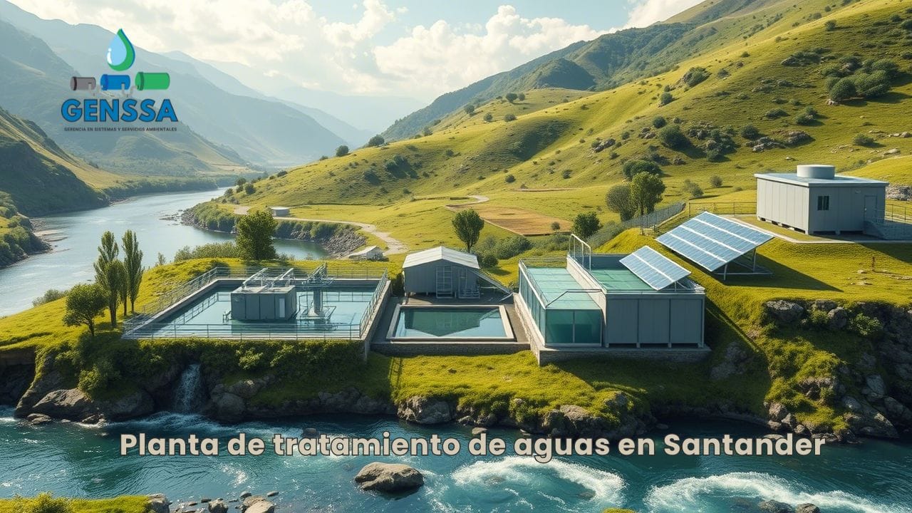 Planta de tratamiento de aguas en Santander con integración ecológica y energía solar