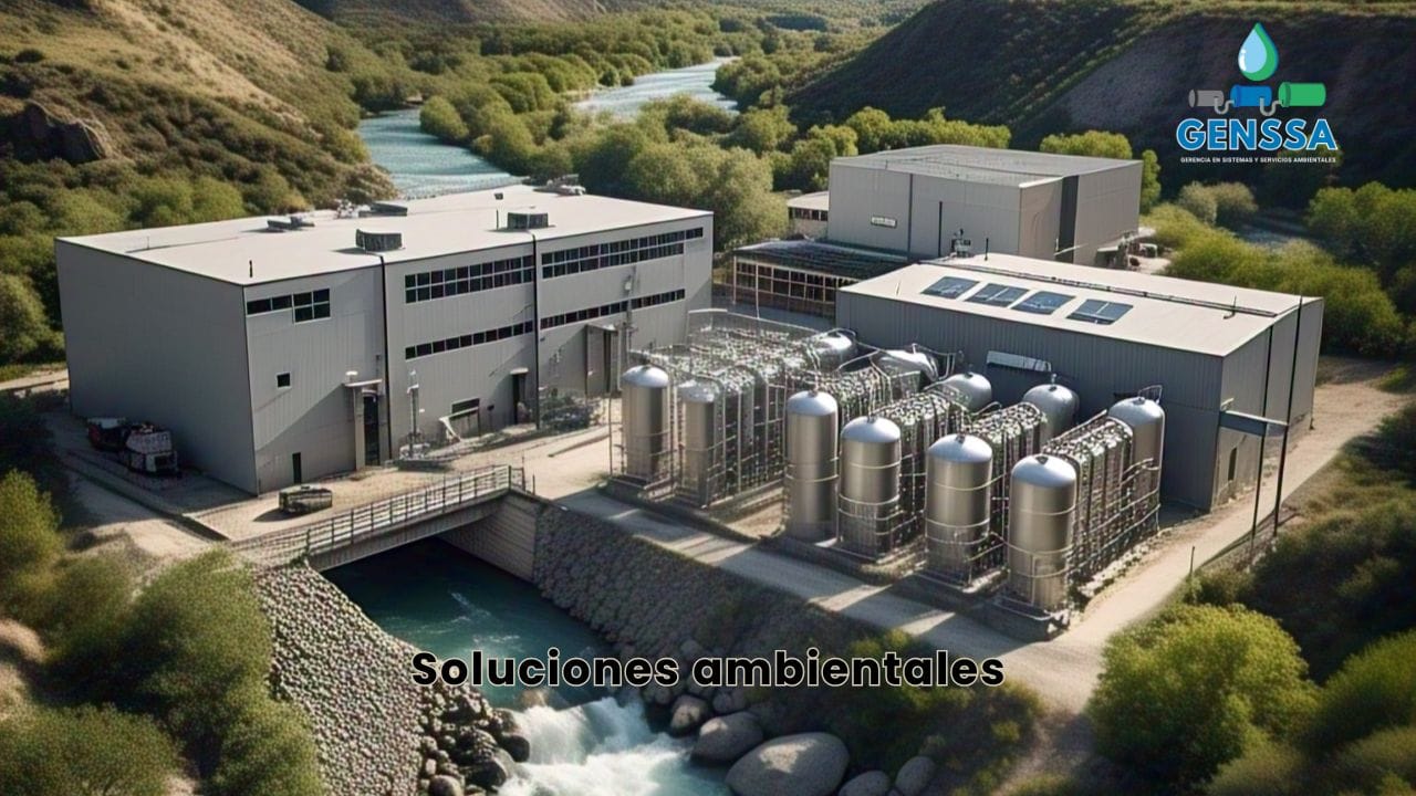 Planta de tratamiento de aguas de GENSSA con soluciones ambientales sostenibles
