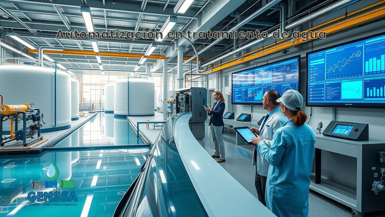 Tecnologías tratamiento de aguas en una planta automatizada y sostenible.
