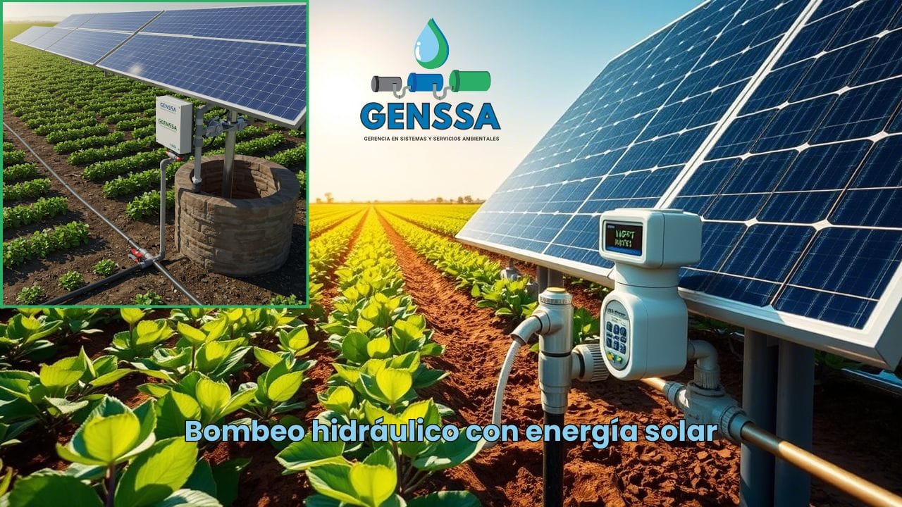 Sistemas solares de bombeo de agua para riego agrícola eficiente con GENSSA
