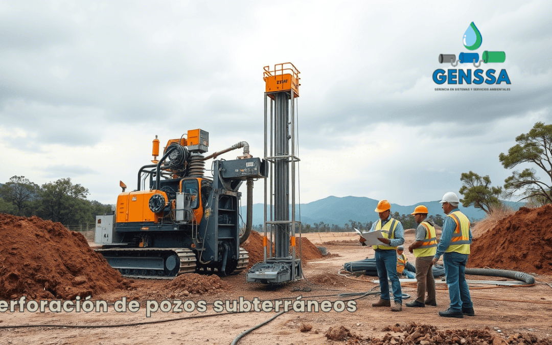 Perforación de pozos subterráneos: Todo lo que debes conocer