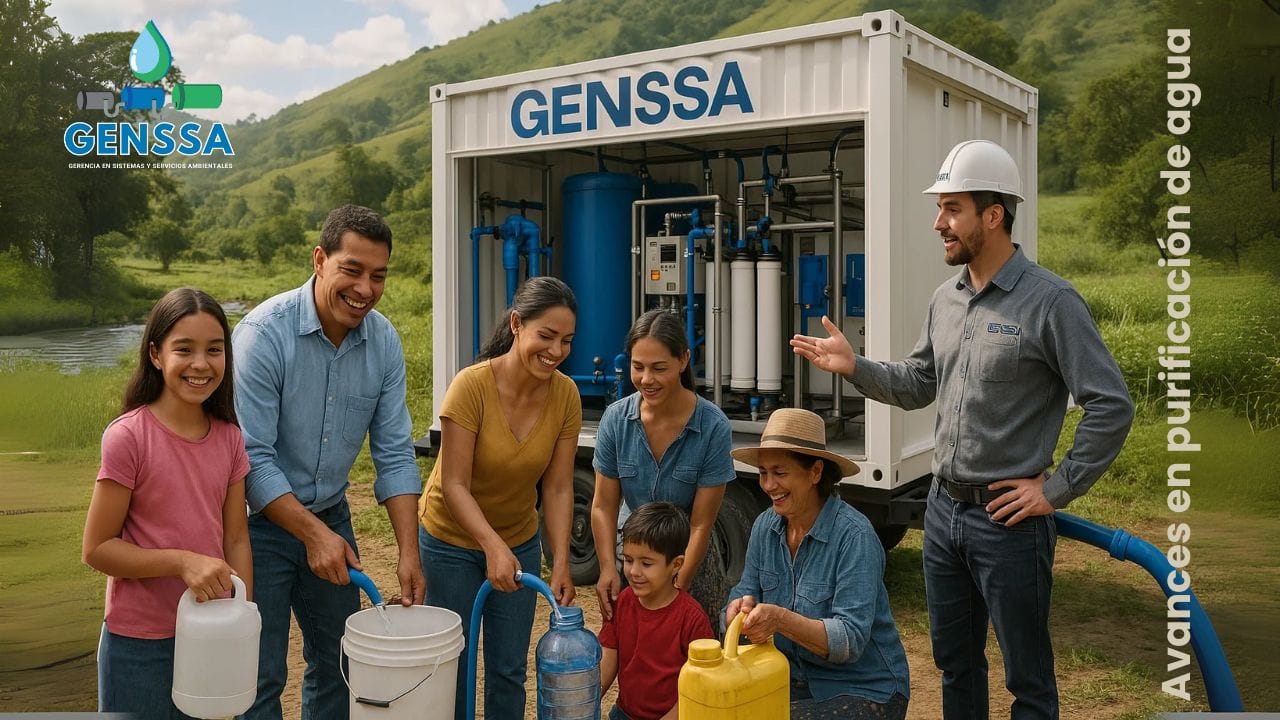 Evolución del tratamiento de aguas con una planta movil de GENSSA