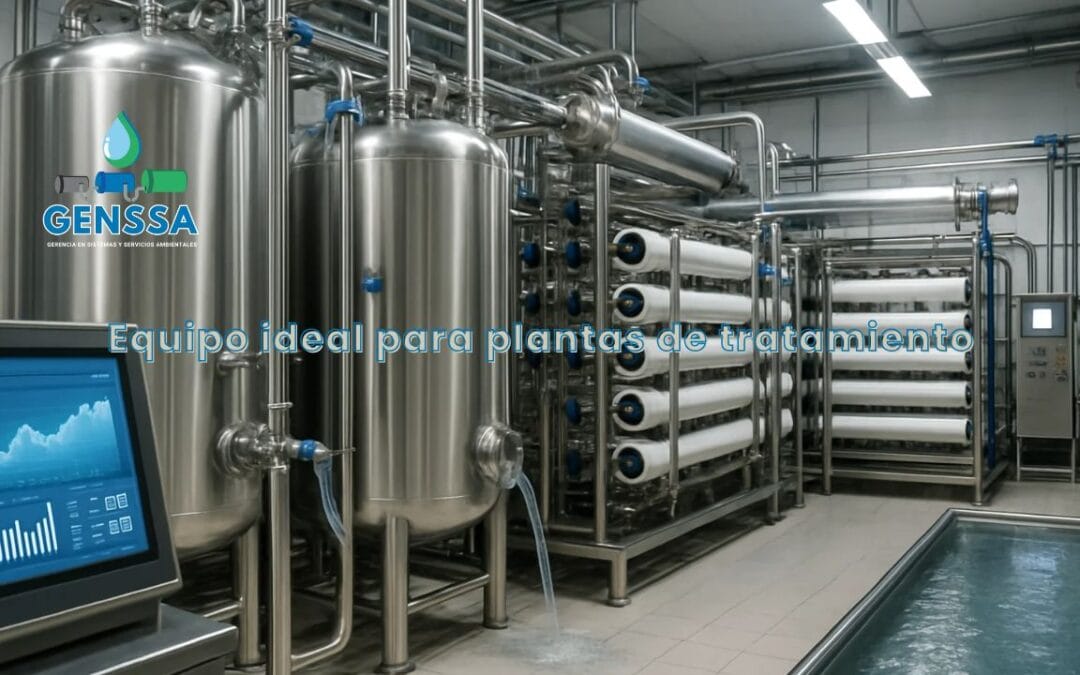 Equipo ideal para plantas de tratamiento: Claves para decidir