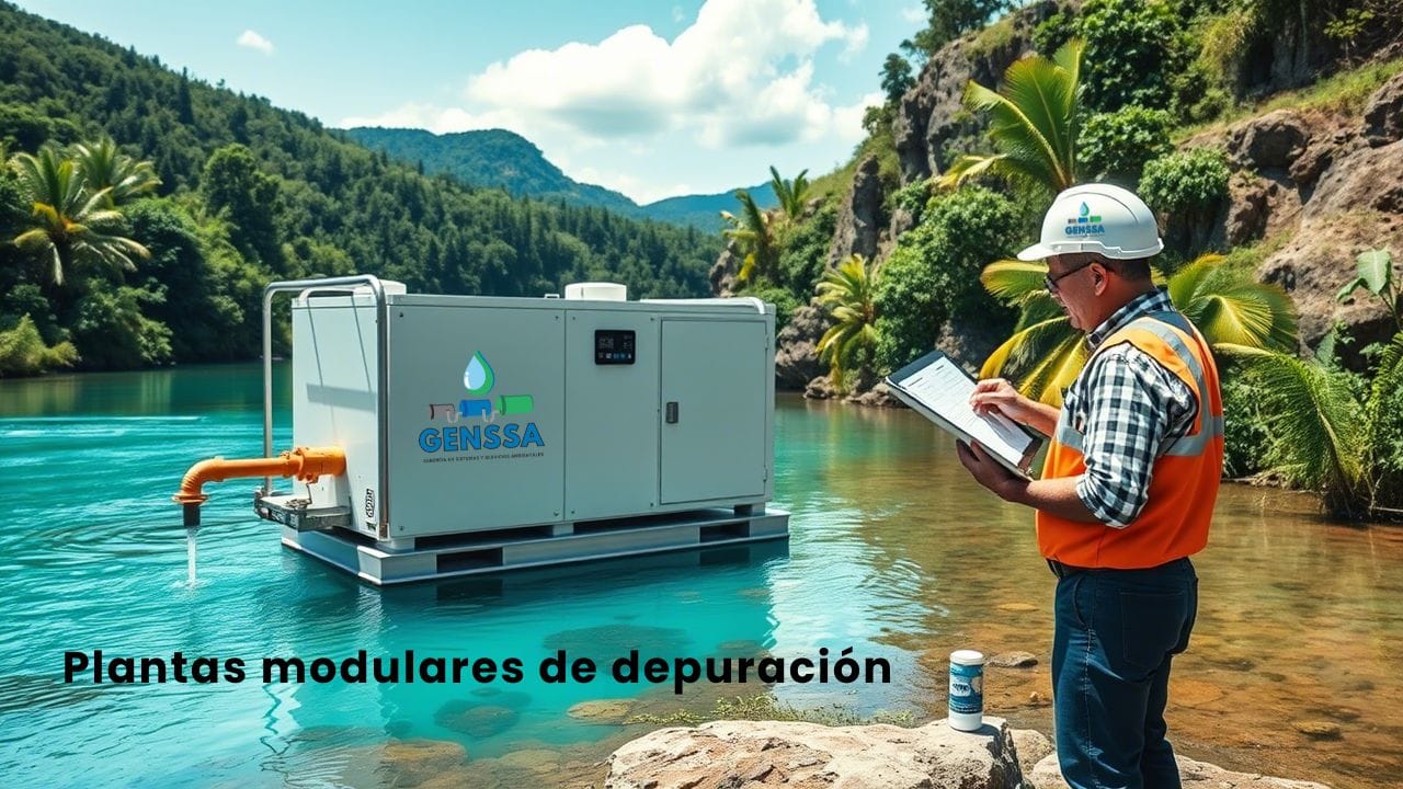 Ingeniería personalizada para diseño de plantas de tratamiento modular integrada en paisaje natural colombiano.