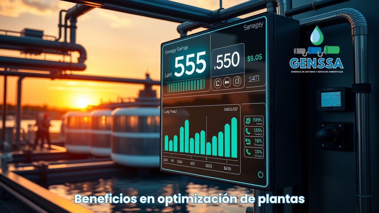 Beneficios optimización plantas y ahorro de costos con GENSSA