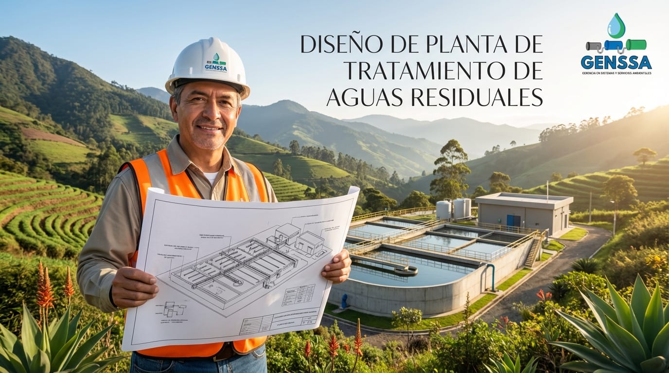 Diseño de Plantas de Tratamiento de Aguas Residuales - Ingeniería GENSSA.