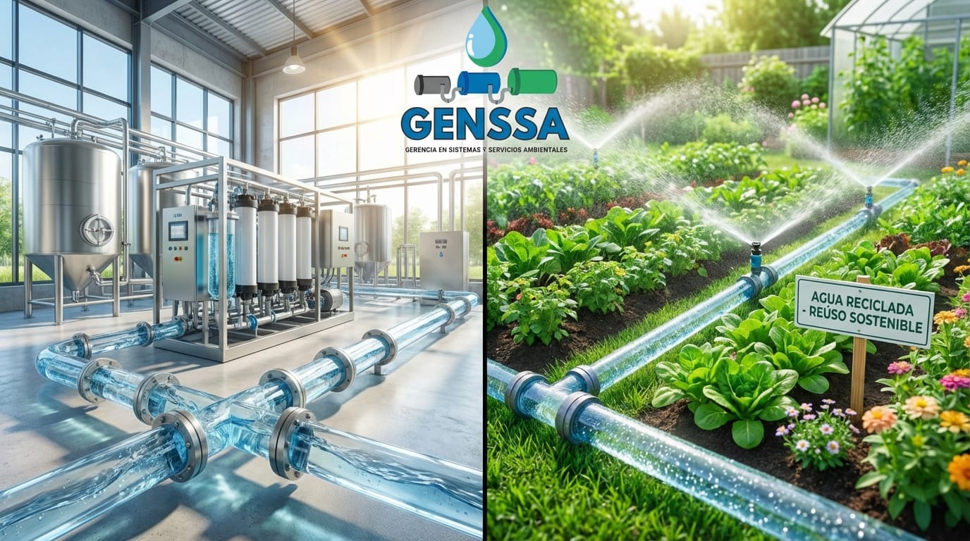 Tecnologías de purificación de efluentes para el reúso sostenible.