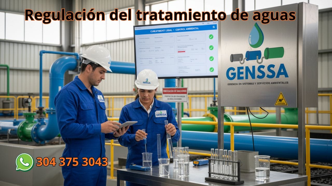 Normativas de tratamiento de aguas en Colombia aplicadas en plantas industriales