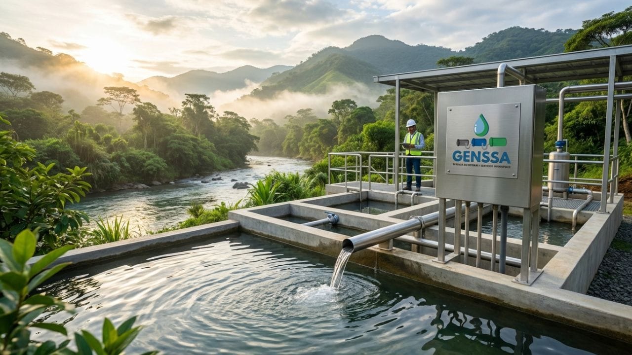 Seguridad hídrica y cambio climático Seguridad hídrica y cambio climático en sistemas de tratamiento GENSSA.