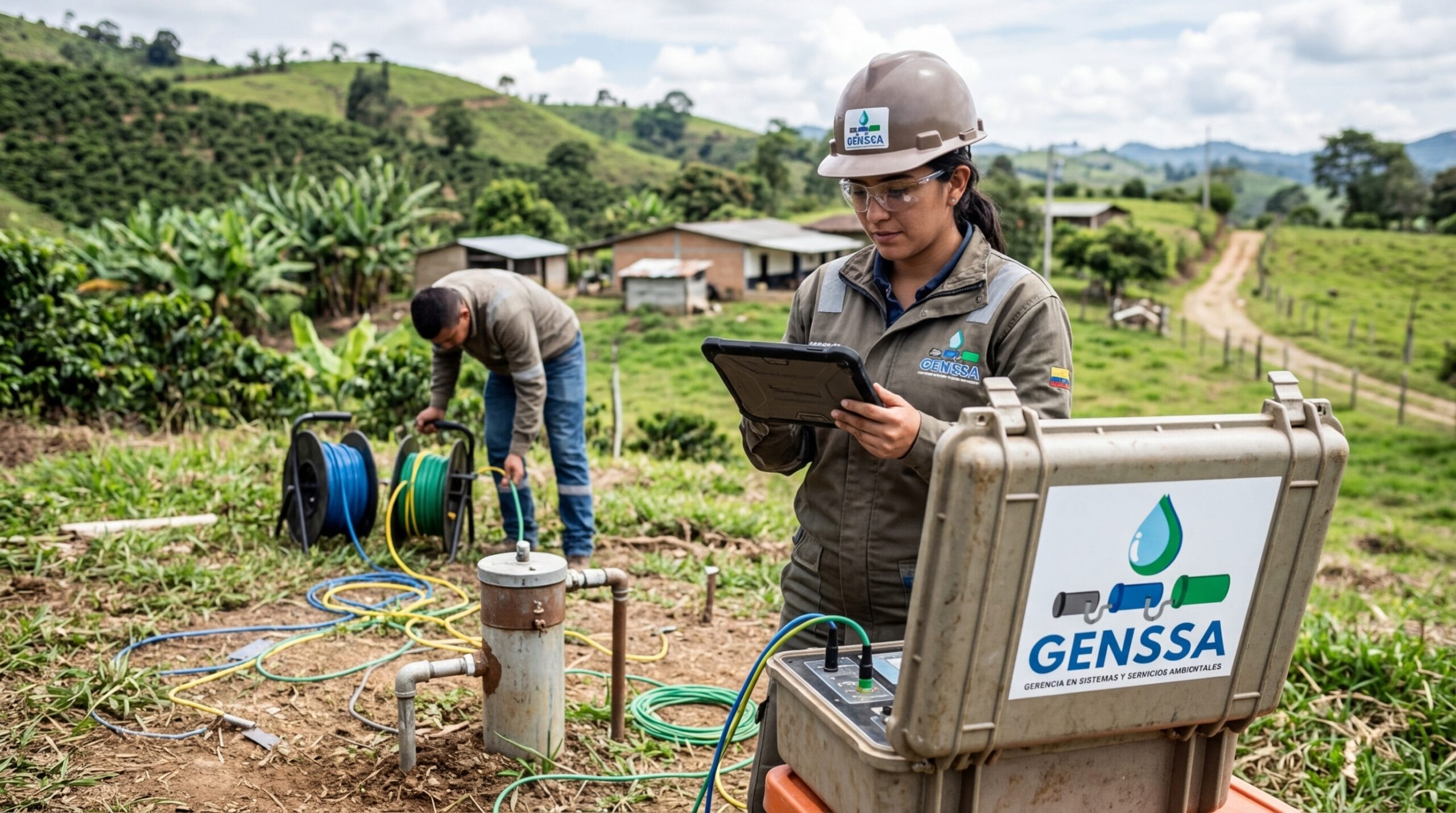 Pozo profundo Colombia estudio geofísico previo