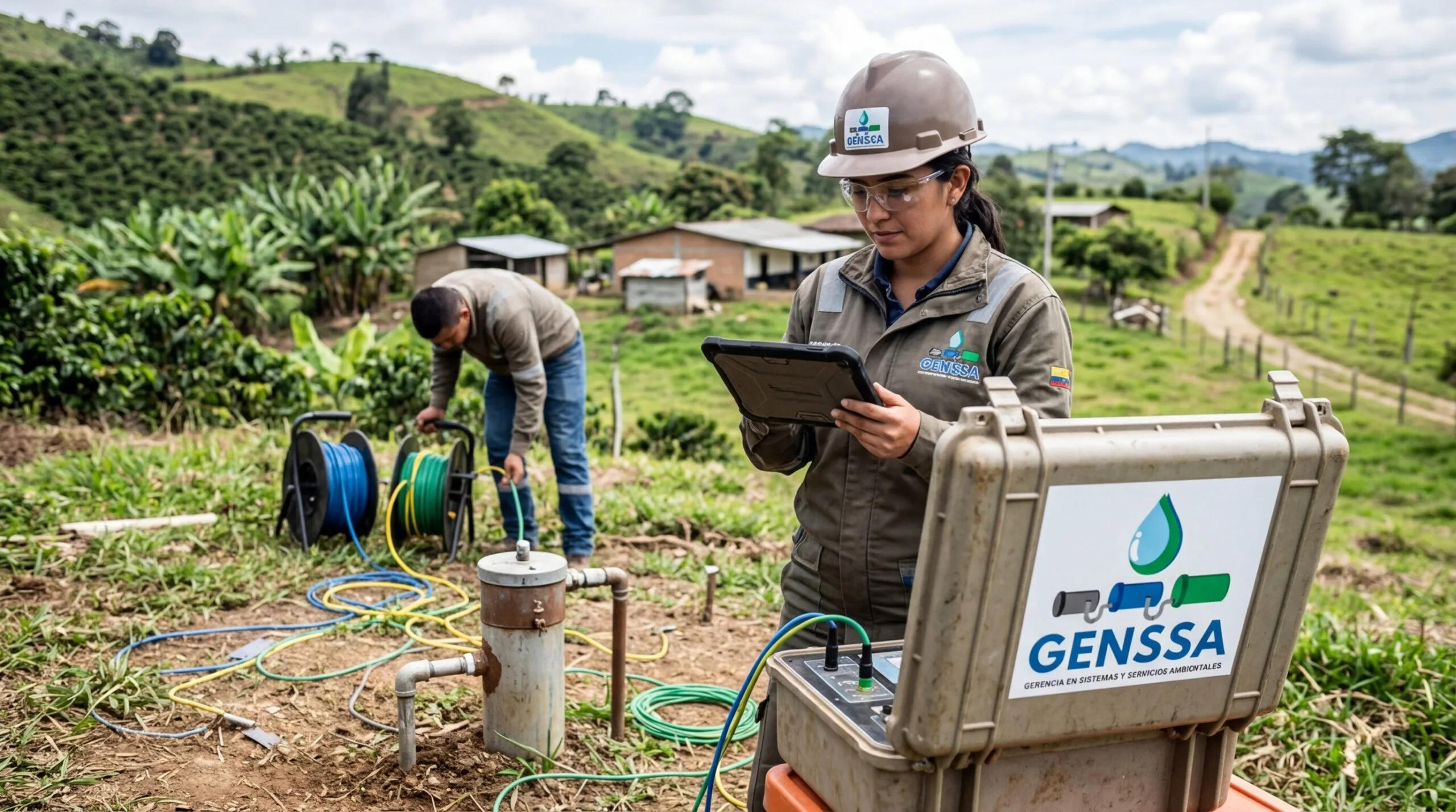 Pozo profundo Colombia estudio geofísico previo