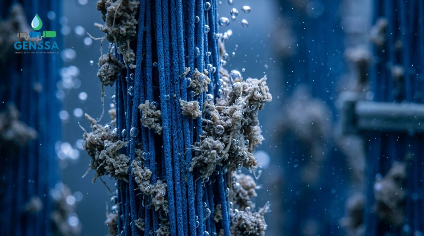 Biorreactor de membrana y tratamiento biológico