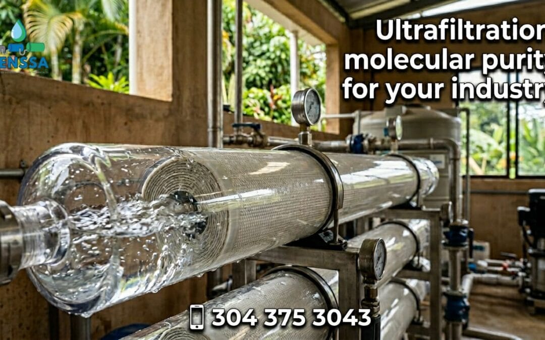 Sistemas de ultrafiltración: Eficiencia máxima en potabilización de agua