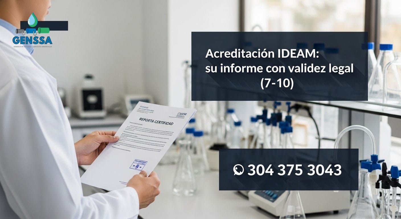 Acreditación laboratorios IDEAM para análisis de agua