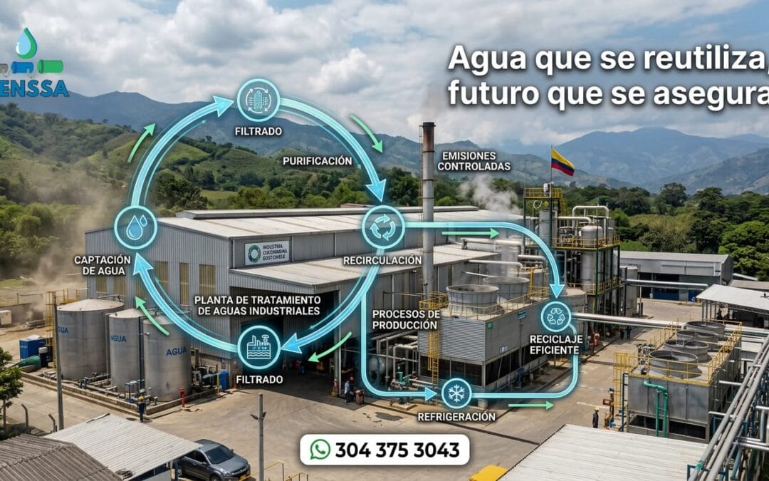 Economía circular del agua: Innovación para la industria sostenible
