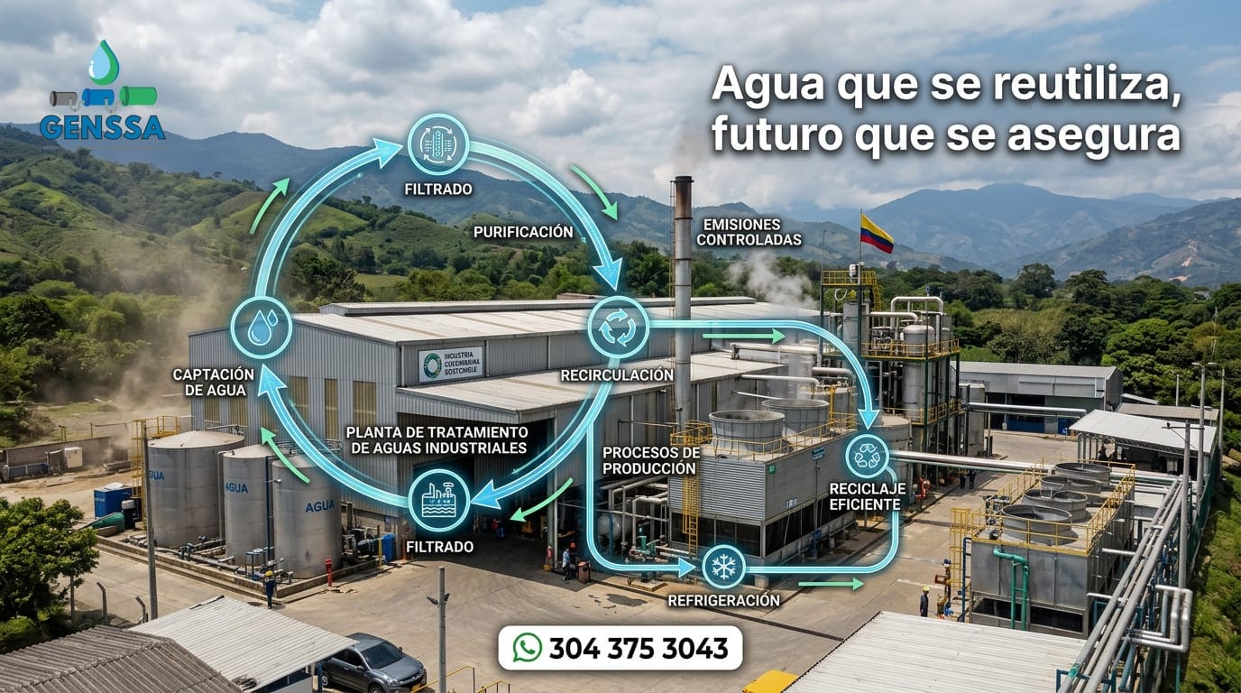 Economía circular del agua en empresas