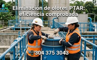 Eliminación de olores PTAR: Soluciones técnicas de alta eficiencia