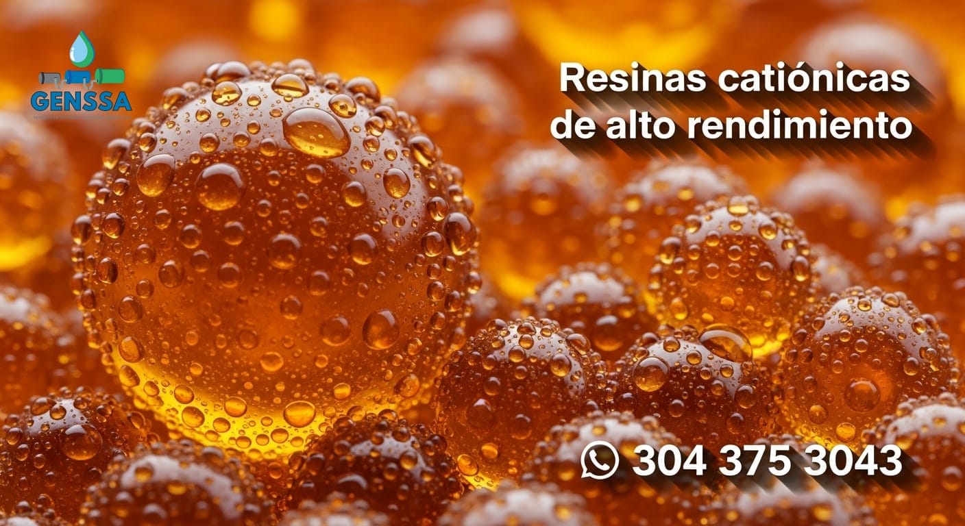 Resinas de intercambio iónico para ablandamiento