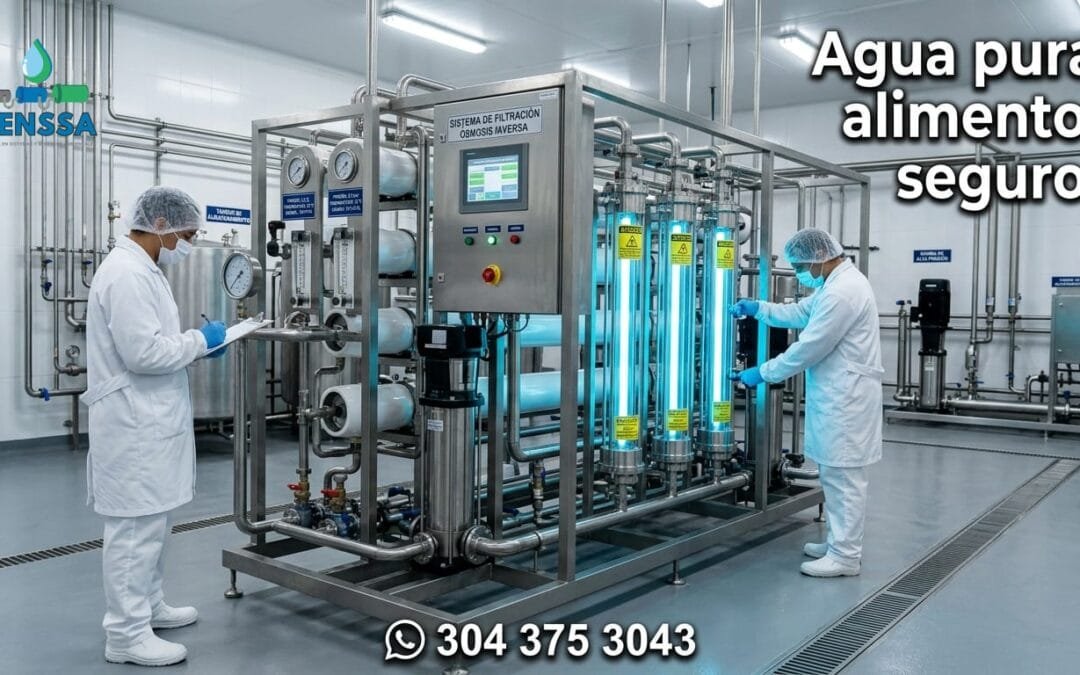 Tratamiento de aguas alimentos: Inocuidad y calidad extrema