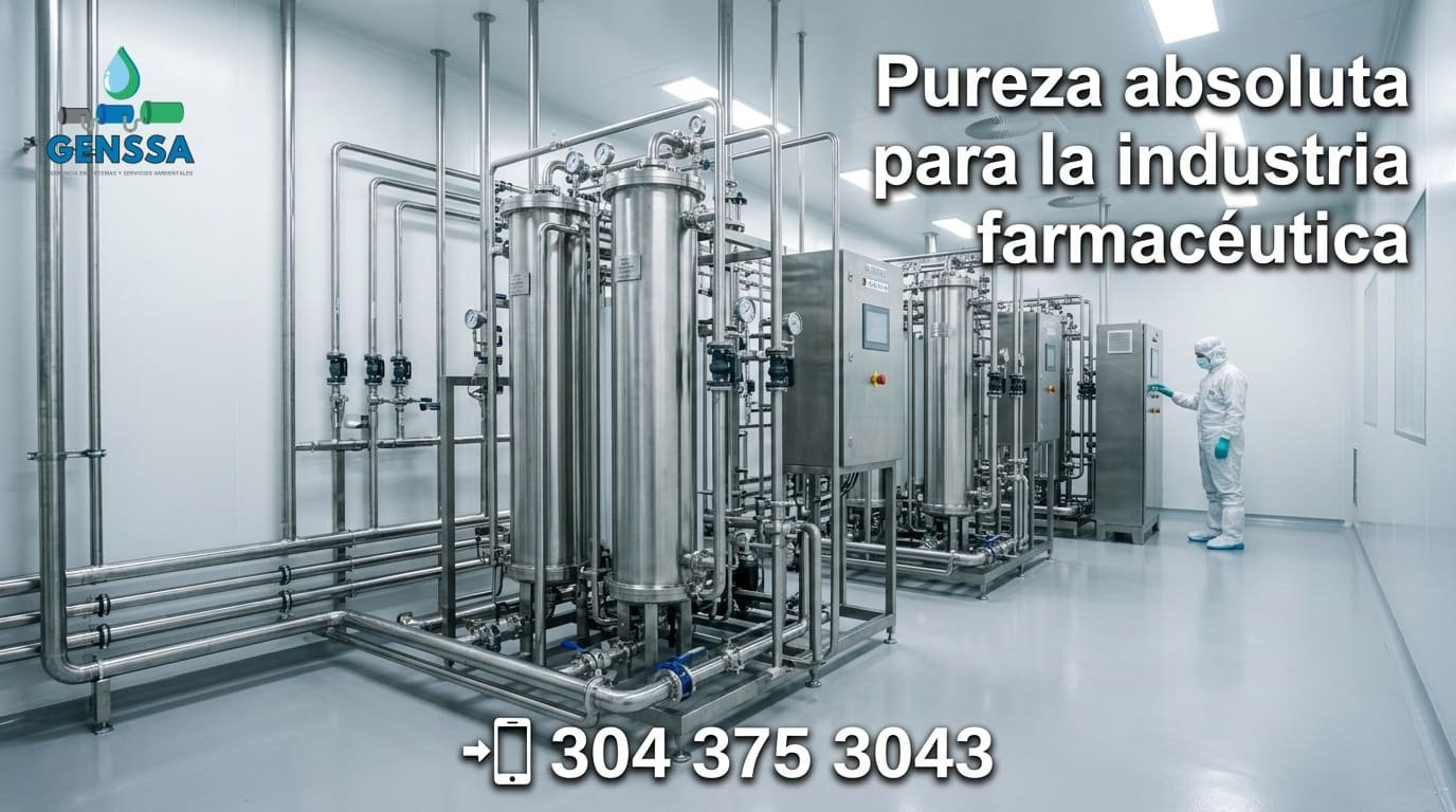 agua-ultrapura-farmaceutica-gensa Agua ultrapura farmacéutica y sistemas CEDI