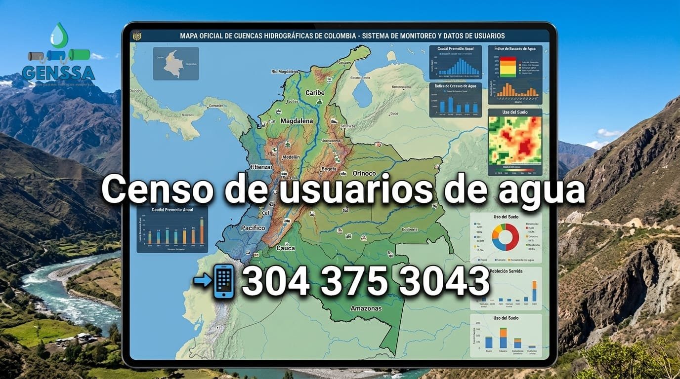 Censo de usuarios de agua y gestión pública