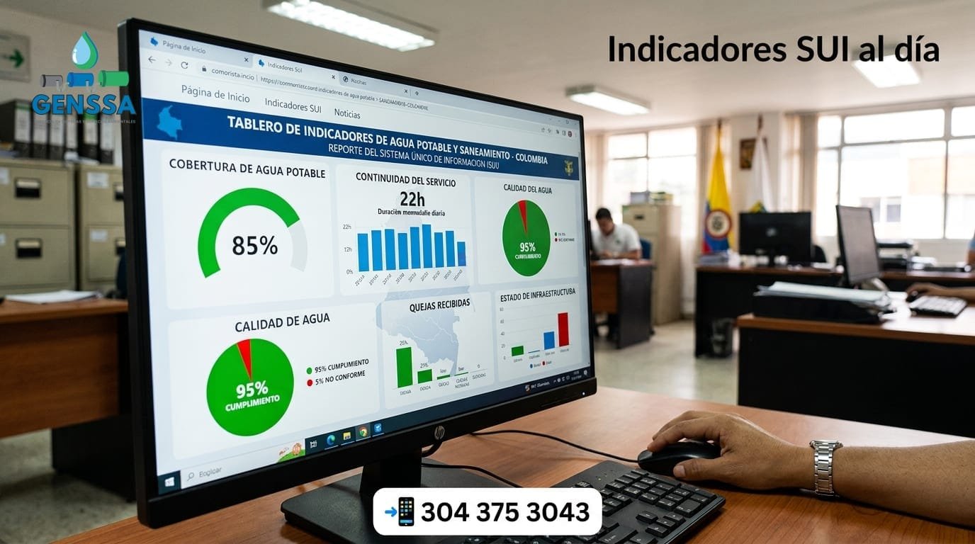Indicadores SUI y gestión de acueductos