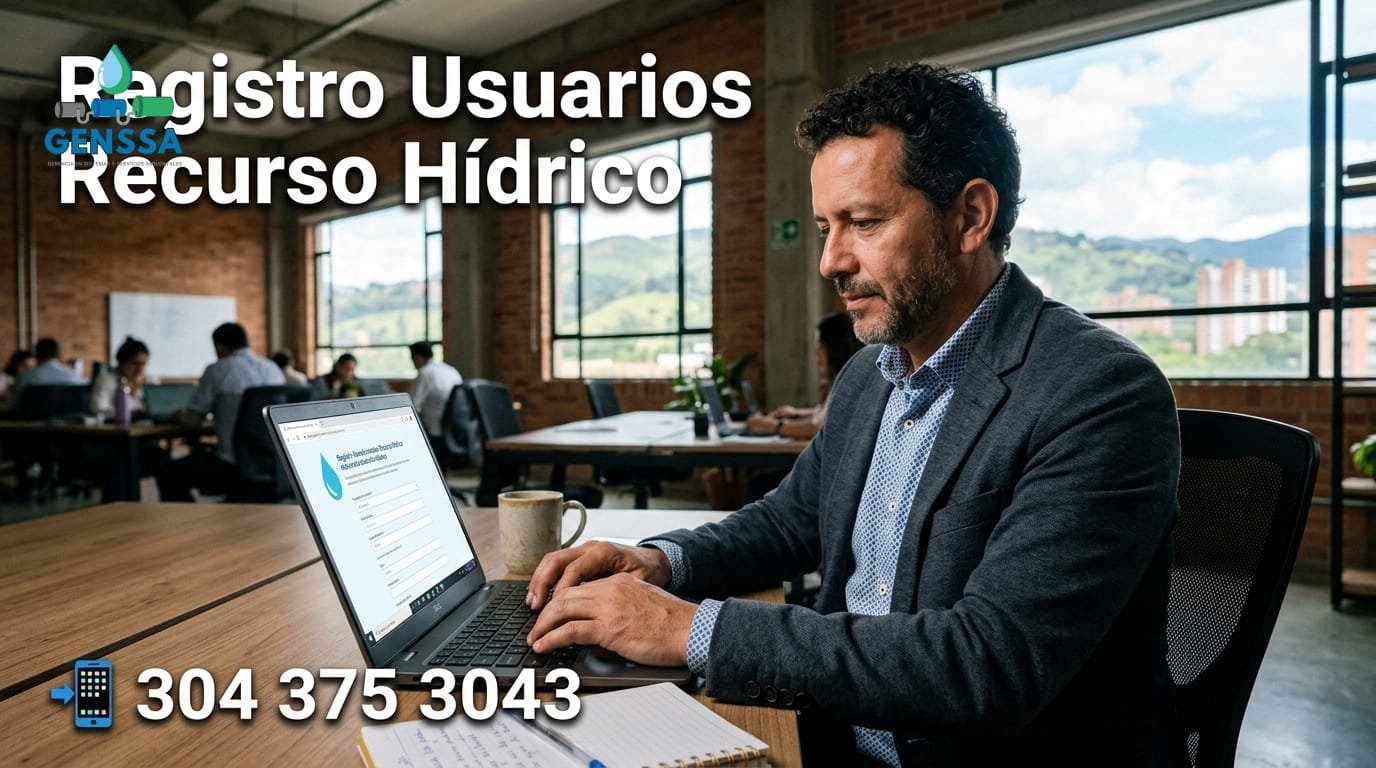 Registro Usuarios Recurso Hídrico y cumplimiento legal
