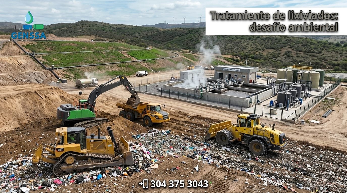 Tratamiento de lixiviados en rellenos sanitarios