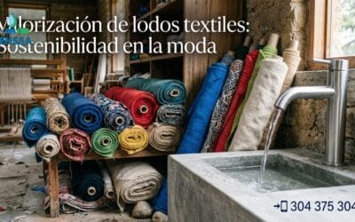 Valorización de lodos textiles: Sostenibilidad en la moda