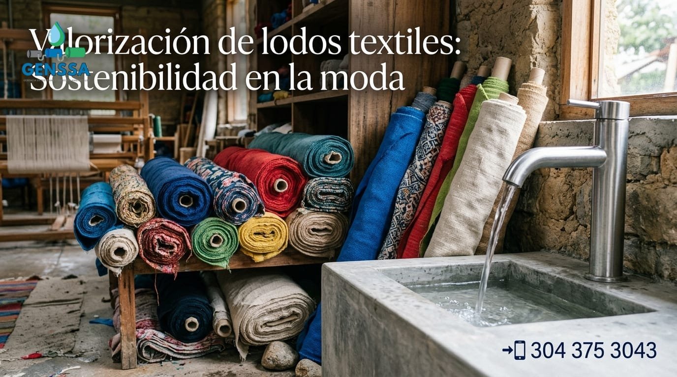 valorizacion-lodos-textiles-gensa Valorización de lodos textiles y sostenibilidad