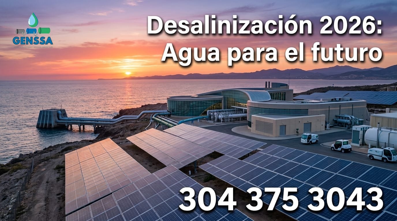 Desalinización de agua 2026 y tecnología solar