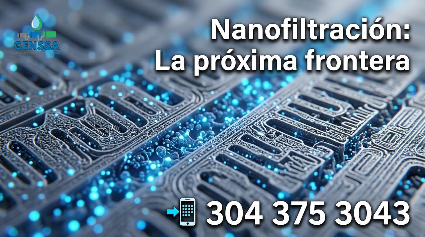 Nanofiltación de agua y nuevas membranas