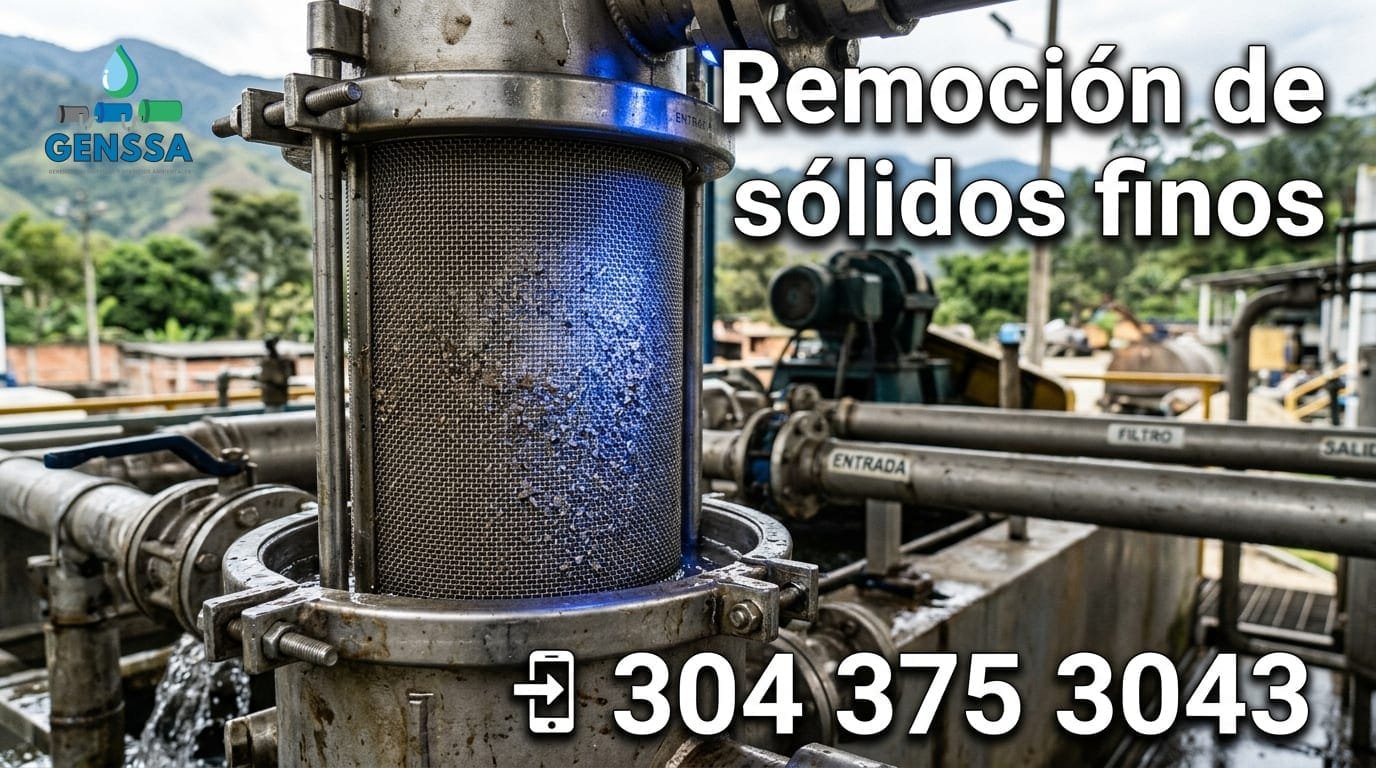 Filtros de discos y microfiltración técnica